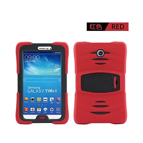 HYAIT® for Galaxy Tab 3 P3200 [Shockproof] 3in1 Hybrid Silicone TPU & Plastic Rugged Heavy Duty Combo High Impact Durable Back Cover-CB05