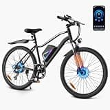 AYOLNY Electric Bike for Adults/Teens, 26" Electric Mountain Bike & 14" Foldable Commuter Ebike, 1500W/1000W Peak Motor Electric Bicycle for Commuting, 80/70/55 Miles Range 36V Battery