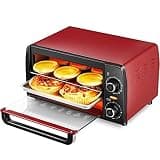 OISNGWNG Microwave Oven Electric Home Baking Machine Mini Small Automatic Multi-Function Cake Bread,Steel Countertop