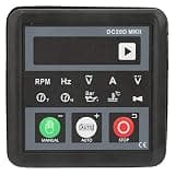 Oumefar 5-Digits DC 8-36V Generator Control Panel DC20D Stable MKII Electronic Generator Control Module for Engine or Generator