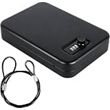 fireproof safe Small Safe Box For Home With Mechanical Lock Hidden Portable Car Box For Home Office And Travel Black