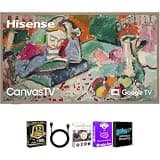 Hisense 65S7NKIT1 65 inch Class S7 Series 4K QLED Smart CanvasTV Google TV Dolby Vision HDR 120Hz WiFi Bluetoot