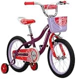 Schwinn Elm Bike, 16 Inch Bike for Kids Ages 3-7, SmartStart Ergonomic Design for Kids, Adjustable Seat Grows with Child, Rear Coaster and Front Caliper Brake, Training Bicycle