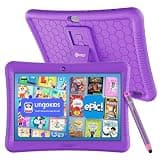 Contixo 10" Android Kids Tablet 32GB - Includes Exclusive Games and Educational Apps, Parental Controls, Kid-Proof Case with Kickstand & Stylus - Purple