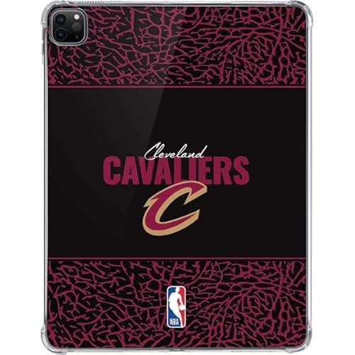 Skinit Clear Tablet Case Compatible with iPad Pro 11in (2024) - Officially Licensed NBA Cleveland Cavaliers Elephant Print Design