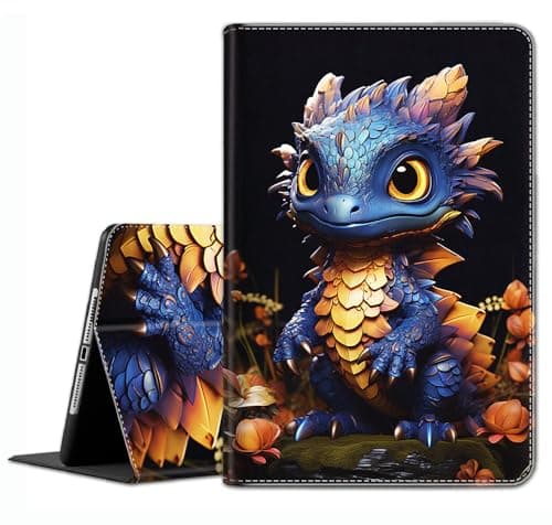 Case for Galaxy Tab A7 10.4 Inch 2022/2020 (SM-T509 T500 T503 T505 T507) - Slim Fit Standing Cover with Auto Sleep/Wake for Samsung Galaxy Tab A7 10.4 Inch，Baby Dragon
