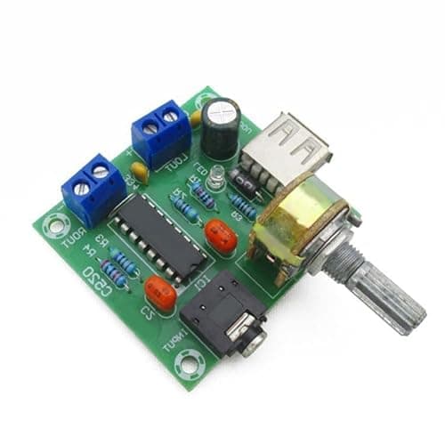 1PCS 5V Power Amplifier AC/DC USB Power Supply 5Wx2 Hi-FI PM2038 Board