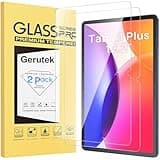 Gerutek Screen Protector 2 Pack for TCL Tab A1Plus 12.2 inch 2026 Tempered Glass Film, HD Clear, 9h Hardness, Anti Scratch For TCL Tab A1Plus 12.2"
