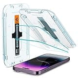 Spigen Tempered Glass Screen Protector [GlasTR EZ FIT] designed for iPhone 14 Pro Max [Case Friendly] - Sensor Protection / 2 Pack