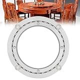 Base Swivel Bearing for Kitchen Dining Table Lazy Susan Turntable Swivel Hardware Round Table Swivel Ball Bearing Heavy Duty Aluminium Alloy TV Monitor Stand
