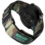 Dlllelee Compatible with Soudorv S50 Bands, Nylon Sports Strap with Woven Design for Soudorv S50 1.53 Inches Military Smartwatch (Green Camo)