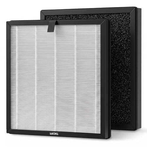 HAP603 Replacement Filter Compatible with ECOSELF HAP603 & HAP603WF Air Purifier 4-Stage H13 Activated Carbon Filter (2pack)