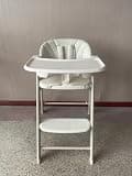 2-in-1 Foldable Baby High Chair & Toddler Standing Tower