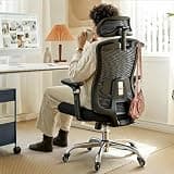 HUANUO FlowLift™ Ergonomic Office Chair with 6D Armrest and Lumbar Support
