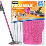 MyKEEPOW Steam Mop Pads Compatible with Schenley Steam Mop 7 in 1 Cleaner and Dupray Neat Steam Cleaner, Microfiber Mop Pads Refill for Multi-Surface Floor, 3+3 Pack