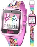 Barbie Kids Smartwatch - Interactive Fun with 10 Watch Faces, Camera, Games, Alarm, Step Tracker & More - Stylish Gift for Girls with Printed Unicorn & Mermaid Straps - Fits Wrists 5.5'' to 8.0"
