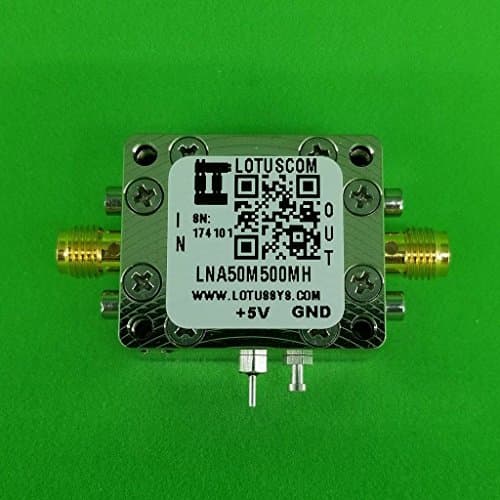 Amplifier LNA 0.9dB NF 50MHz to 500MHz 27dB Gain 22dBm P1dB SMA