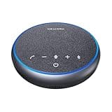 NEWORK Conference Speakerphone, 3 AI Mics 360 Voice Pickup, Smart Noise Cancelling, Portable Speaker for Video Calls, Home Office & Small Team Meetings
