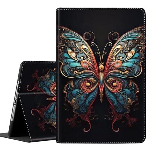 Case for iPad 11 inch (A16) 2025, for 10th Generation 10.9'' 2022, Durable Shockproof Protective Cover for iPad 11th/10 th Gen ，Butterfly