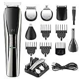 Hair Clippers 6in1 Men' S Professional Trimmer Beard Electric Clipper Trimer Facial Cutter Machine Haircut