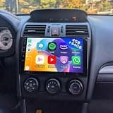 9 Inch Touchscreen Car Radio for Subaru Forester 2013-2015 with Wireless CarPlay Android Auto with Bluetooth,GPS Navigation, FM/Audio Backup Camera 4+64G