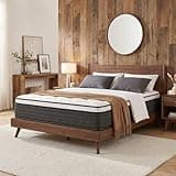 Full Size Mattress 10 Inch in a Box, Hybrid Mattresses Full Bed Fiberglass Free, Memory Foam and Individual Pocket Springs