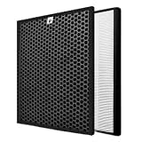 JXHOENGPO Replacement HEPA Deodorizing Filter, Compatible with Sharp, for Air Purifier UA-HD50E-L UA-HD50U-L UA-HD40E-L UA-HD40E-T UA-HD40U-L(Set)