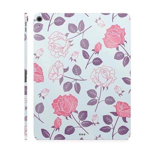 Glossy Glitter Tablet Skin Compatible with Apple iPad Air 11 (M2) 2024 - Vintage Floral - Premium 3M Vinyl Protective Wrap Decal Cover - Easy to Apply | Crafted in The USA by MightySkins