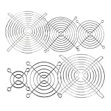 10PCS Silvery Metal Wire Finger Protector Guard PC Fan Grill 30mm 40mm 50mm 60mm 70mm 80mm 90mm 120mm 135mm 140mm 170mm 200mm