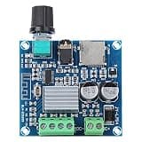 LXMJNCJP Digital Amplifier Board Adjustable Volume Dual Channel for Bluetooth Memory Card AUX