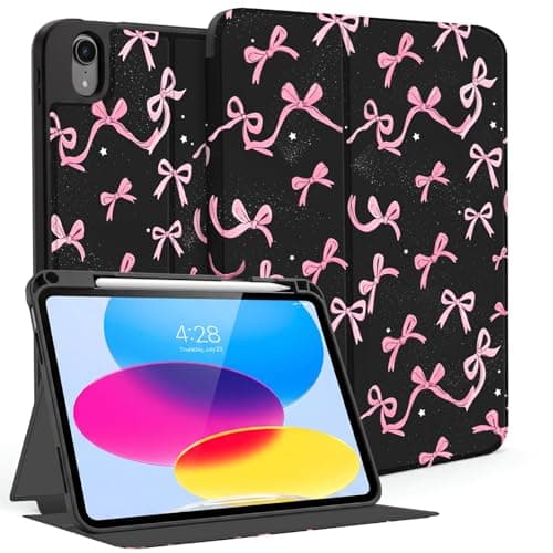 Aippdo Compatible iPad A16 Case (11th) 2025,for iPad 10th Generation 10.9 inch (2022),Premium Leather Folio Stand Cover with Apple Pencil Holder-Auto Sleep/Wake and Multiple Viewing Angles