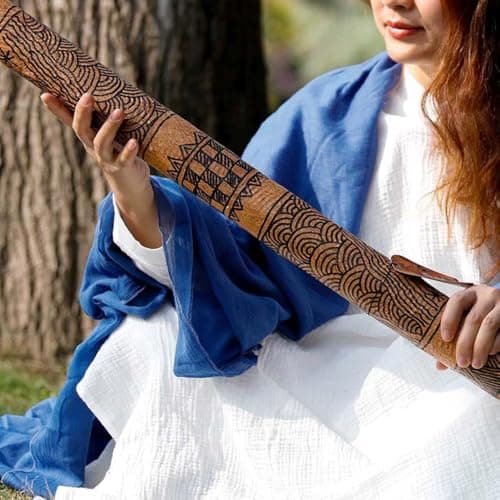Natural Rain Stick, ASMR Sound Healing Instrument for Yoga And Meditation