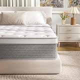 BIABEEY Queen Size Mattress in a Box 12 inch Queen Mattress Hybrid Design with CertiPUR-US Foam Pressure Relief Motion Isolation 100 Nights Trial
