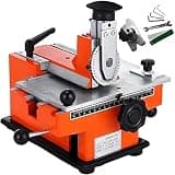 QUGURLID Metal Nameplate Marking Machine Semi-Automatic Stamping Metal Label Dog Tag Printer Machine Manual Embossing Machine Embosser,with Clamps and Tools,for Copper (4mm/0.157in)