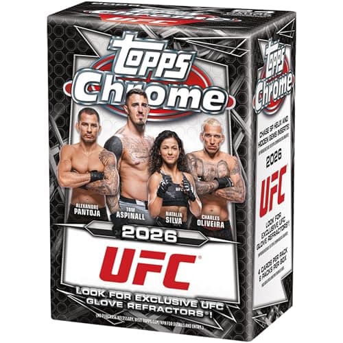 2026 Topps Chrome UFC - Factory Sealed - Value Box