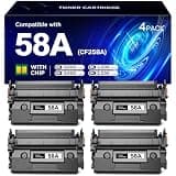 iNKPAD 58A CF258A Toner Cartridge Black with Chip Compatible for HP 58A