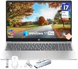 HP 15.6" 2026 Touchscreen Laptop, Intel 13th Gen 10-Core i7-1355U(Up to 5.0GHz), 32 GB DDR4 RAM, 2 TB SSD, Intel Iris Xe Graphics, Copilot AI, Wi-Fi 6, Windows 11 Pro, for Business & Student