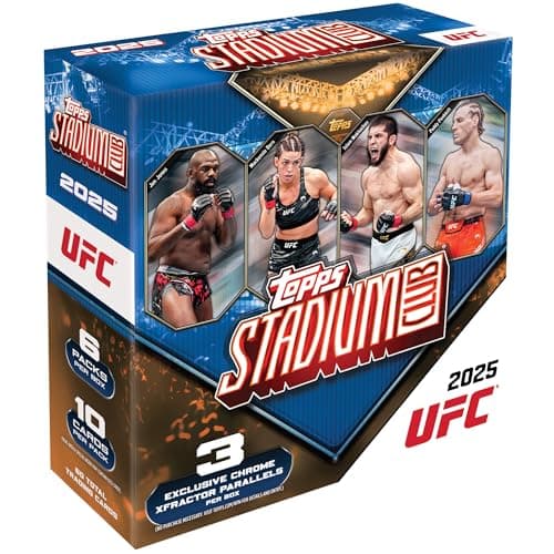 2025 Topps Stadium Club UFC - Factory Sealed - Mega Box