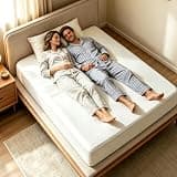 White 10 Inch Queen CertiPUR-US Memory Foam Mattress Medium Firm, Anti Sweat Cool Touch Top Mattress