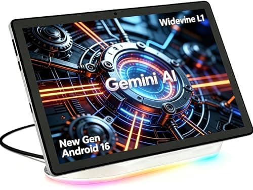 Jeazans 2026 Upgraded Android 16 Tablet with 64GB+1TB Expand, 10.1 inch Tablet with 8-Core, Dock Station, Gemini Ai, WiFi 6, Bluetooth 5.4, 3-Year Protection, Tablet for Students, Kids& Adults