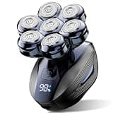 Cyruzi Head Shavers for Bald Men: 7D Floating with 120-Min Run - Indigo