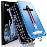 MAGIC JOHN 2 Pack for iPhone 17 Pro [6.3] inch Privacy Glass Screen Protector, Auto Dust-Elimination, Bubble Free, Easy Installation, Daily Drop Protection