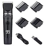WTYBRMYO Hair Clipper Professional Cordless Elects for Men(Black)