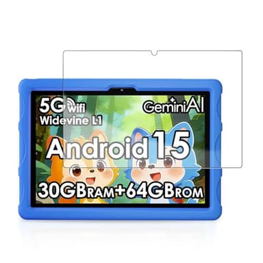 YAJOJO Screen Protector for ZENTALITY ‎C-710_R Kids Tablet 10.1 inch, 9H Hardness Tempered Glass for ZENTALITY ‎C-710_R Kids Tablet, Anti-Scratch, Bubble Free, HD Clarity