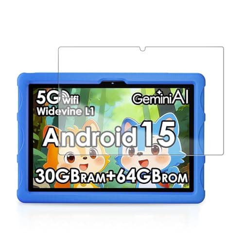 YAJOJO Screen Protector for ZENTALITY ‎C-710_R Kids Tablet 10.1 inch, 9H Hardness Tempered Glass for ZENTALITY ‎C-710_R Kids Tablet, Anti-Scratch, Bubble Free, HD Clarity