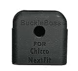 Buckle Boss® Transit for Chicco NextFit Seats (SEAT Harness Guard ONLY) | Front Facing Seat Harness Button Covers for Chicco NextFit Seats | Preventing Passengers from Unbuckling Themselves
