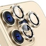 Tensea Camera Lens Protector Compatible for iPhone 16 Pro Max/16 Pro/14 Pro Max/14 Pro, Metal Aluminum Alloy Tempered Glass Cover Camera Screen Protector Accessories, Case Friendly