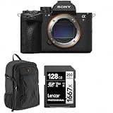 Sony Alpha a7R VI Mirrorless Camera, Bundle with 128GB Memory Card, Battery, Backpack