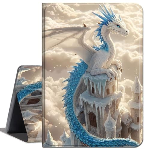 Case for Galaxy Tab A 8.0 2017 Model SM-T380,Slim Soft Shockproof TPU Silicone Protective Back Shell Case for Samsung Galaxy Tab A 8.0 Inch 2017 Release (SM-T380/SM-T385),Blue Dragon