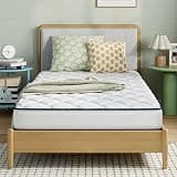 Novilla 8 inch Full Size Mattress, Foam and Spring Hybrid Full Mattress with Adaptive Foam for Pressure Relieving & Breathable Comfort, CertiPUR-US Certified-Ideal for Youth & Guest Rooms